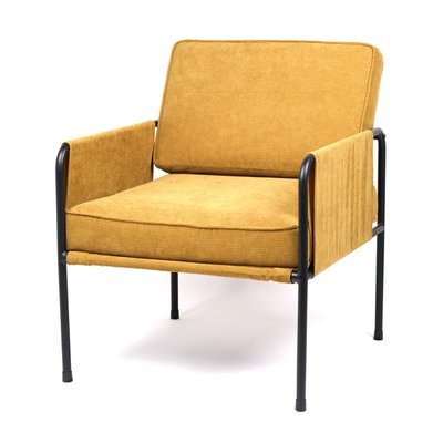 Fauteuil en velours côtelé COZY FACTORY