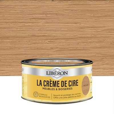 Bois intérieur La Crème de cire meuble Satin ,Les incolores LIBERON