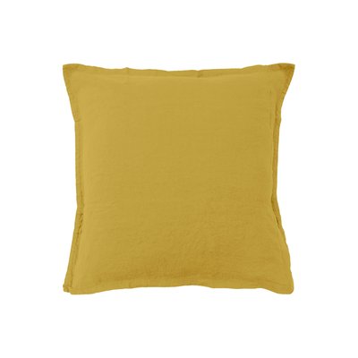 Enveloppe de coussin en lin, NATURELLEMENT LIN BLANC CERISE