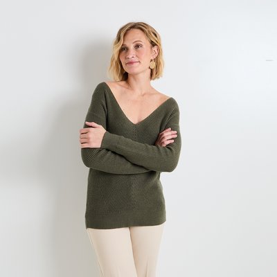 Pull col V GRAIN DE MALICE