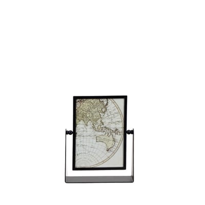 Cadre photo pivotant en métal 16,5x21cm ORNAMI