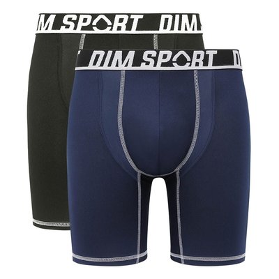 Lot de 2 boxers longs, maintien fort DIM