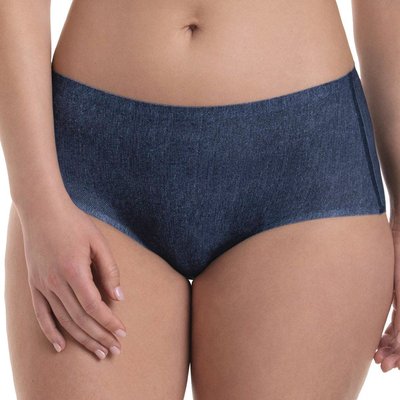 Culotte haute sans coutures extensible imprimée ANITA
