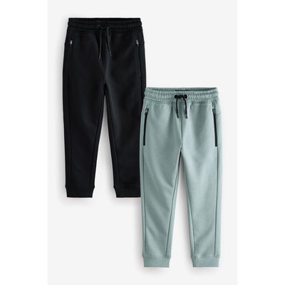 Pantalon de jogging à poches zippées, lot 2 NEXT