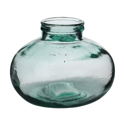 Vase Seda verre recyclé 5L D25 H20 DECORATIE
