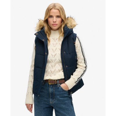 Doudoune sans manches à imitation fourrure Everest SUPERDRY