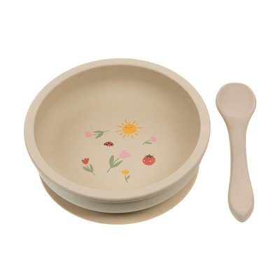 Assiette ventouse + cuillère AMADEUS LES PETITS