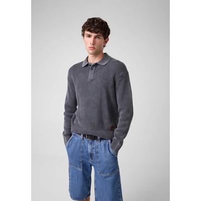 Polo En Maille Gaufrée GUESS JEANS