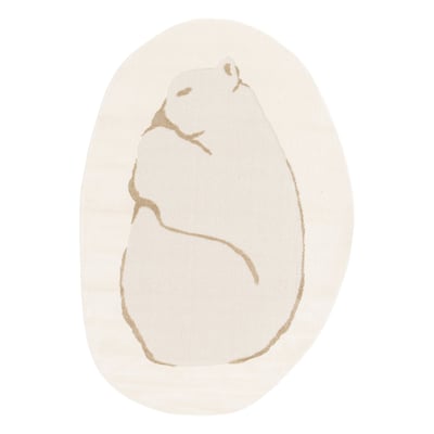 Tapis enfant avec effet relief ORSO AFK LIVING