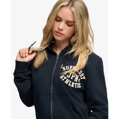 Athletic Essentials Sweat Zippé Court Décontracté SUPERDRY