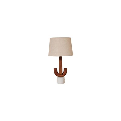 Lampe à poser en bois CASABLANCA CHEHOMA