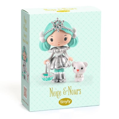 Figurine TinyLy Neige et Nours DJECO