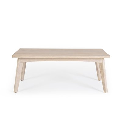 Table de basse rectangulaire en bois blanchi L115 - SHANNA HELLIN, DEPUIS 1862