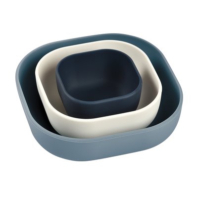 Lot de 3 bols gigogne en silicone BEABA
