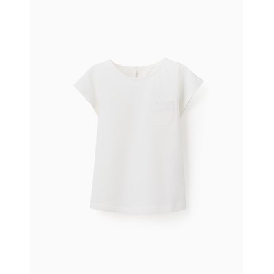 T-shirt avec Poche Ondulée ZIPPY