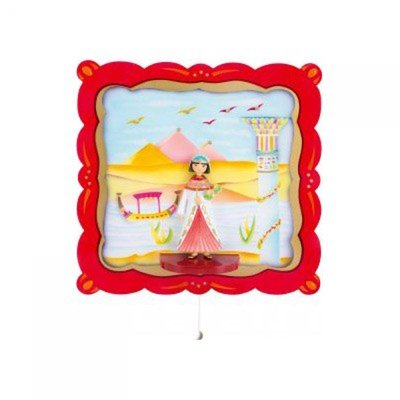 Tableau musical et lumineux Princesse Égyptienne L OISEAU BATEAU