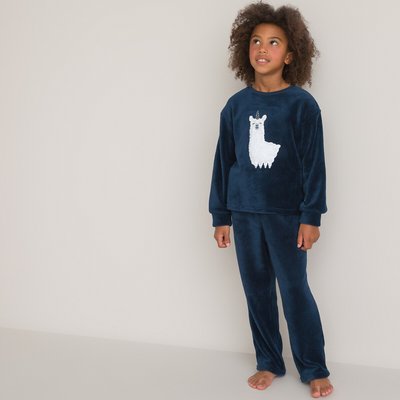 Pyjama polaire avec motif lama en sherpa LA REDOUTE COLLECTIONS