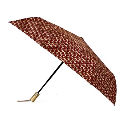 Parapluie pliable avec ouverture et fermeture automatique Happy Swan BLEU CERISE