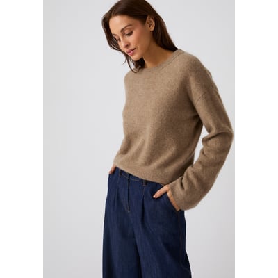 Pull pure laine brossée DAMART
