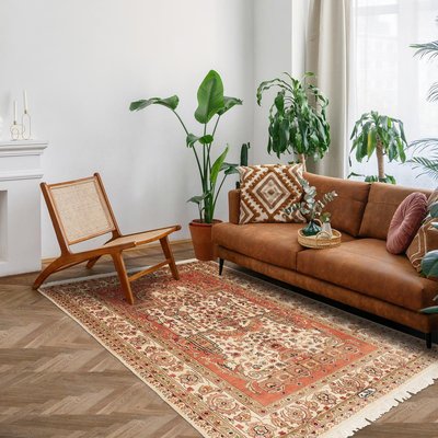 Authentique tapis d'Orient fait main en soie JIHANGIR 91 UN AMOUR DE TAPIS