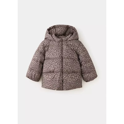 Anorak matelassé léopard MANGO BABY