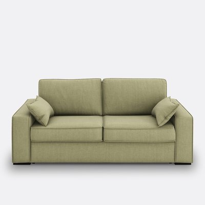 Zetel-bed katoen/linnen, mousse, Cécilia LA REDOUTE INTERIEURS