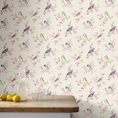 Papier peint Oiseaux sur branches SUPERFRESCO EASY