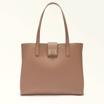 Handtas in leer maat L 1927 FURLA