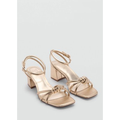 Sandales lanières nœud MANGO TEEN
