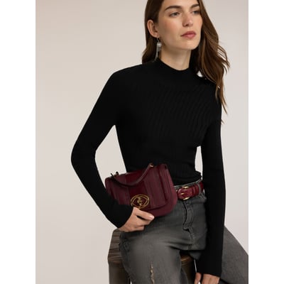 Sac bandoulière avec inserts à rayures MOTIVI