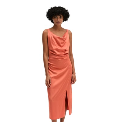 Robe en satin regular en mélange de viscose sleeky de haute qualité MARC O'POLO