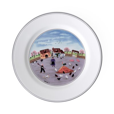 Assiette Dessert Basse Cour DESIGN NAIF VILLEROY & BOCH