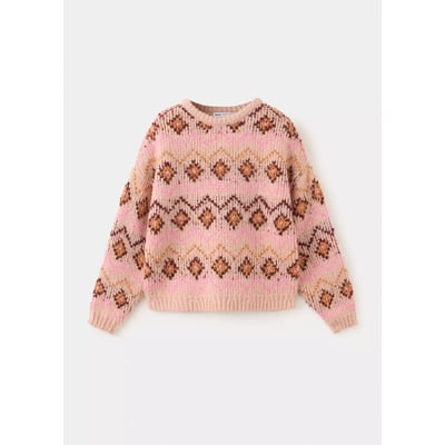 Pull-over maille jacquard MANGO KIDS