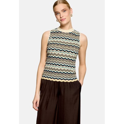 Top en maille à motifs ZERO