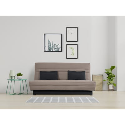 Banquette CC WASSY 130x190, taupe RELAXIMA