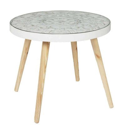 Table basse plateau arabesque 50 cm CMP