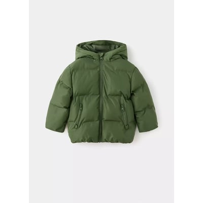 Anorak matelassé à capuche MANGO BABY