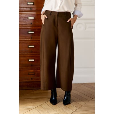 Pantalon barrel uni PARREL LA PETITE ETOILE