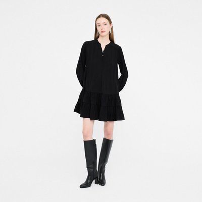Robe courte en crêpe de chine LIU JO