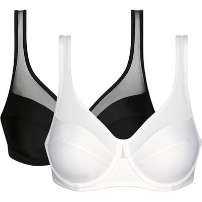 Confezione da 2 reggiseni avvolgenti Generous DIM
