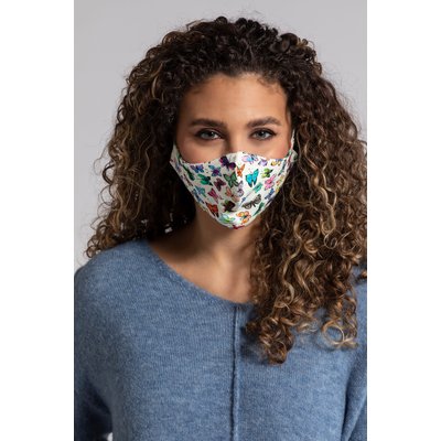 Masque facial, lot de 2, imprimé/uni ULLA POPKEN