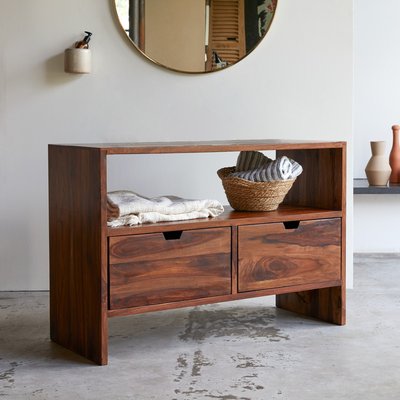 Meuble de rangement en palissandre massif 110 cm KWARTO TIKAMOON