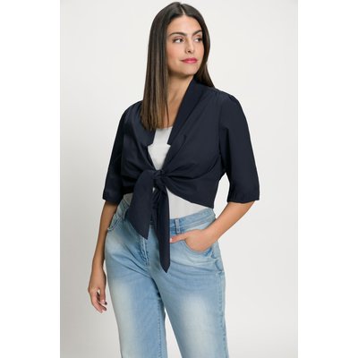 Blouse, col châle, courte, encolure V ULLA POPKEN