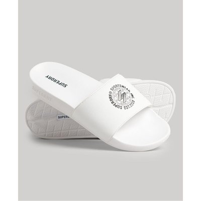 Claquettes de piscine Code avec logo imprimé SUPERDRY
