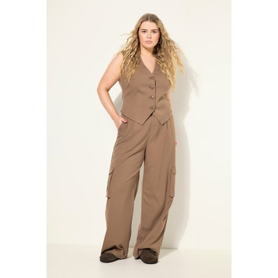 Pantalon cargo taille haute et jambe large STUDIO UNTOLD