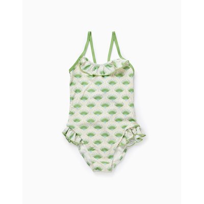 Maillot de Bain avec Motif et Volants ZIPPY