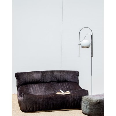 Canapé Togo et son pouf Robert N°61 - Bon état DEBONGOUT