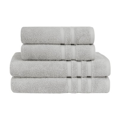 Ensemble de bain 4 pièces 600 g/m² SENSILK SENSEI MAISON