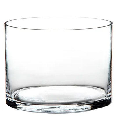 Vase cylindrique en verre 20x20x15cm WADIGA
