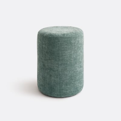 Pouf en tissu texturé, Polina LA REDOUTE INTERIEURS